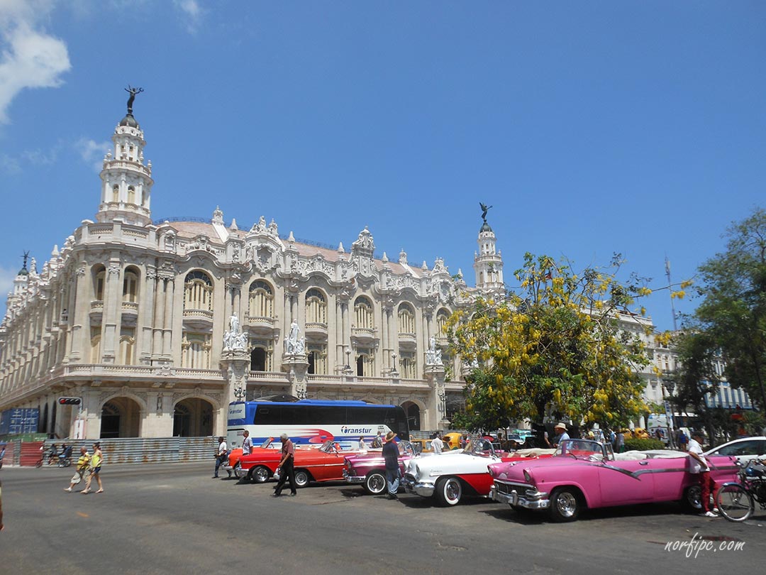 Gran Teatro de la Habana, excelente Sala de Ballet y Danza en la Habana Vieja