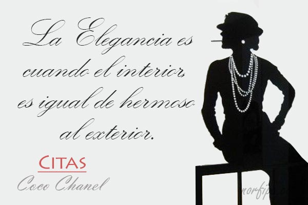 La elegancia segun Coco Chanel