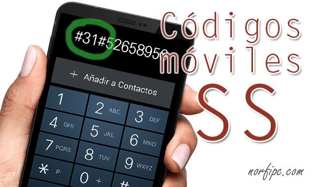 Códigos SS de Servicios Suplementarios para el celular