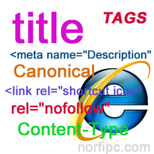 Usar las etiquetas o metatags en el código HTML de las páginas web