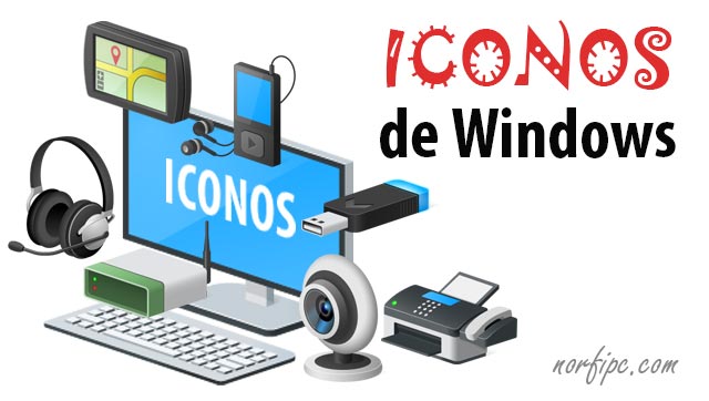 Como usar, copiar y extraer los iconos de Windows 10